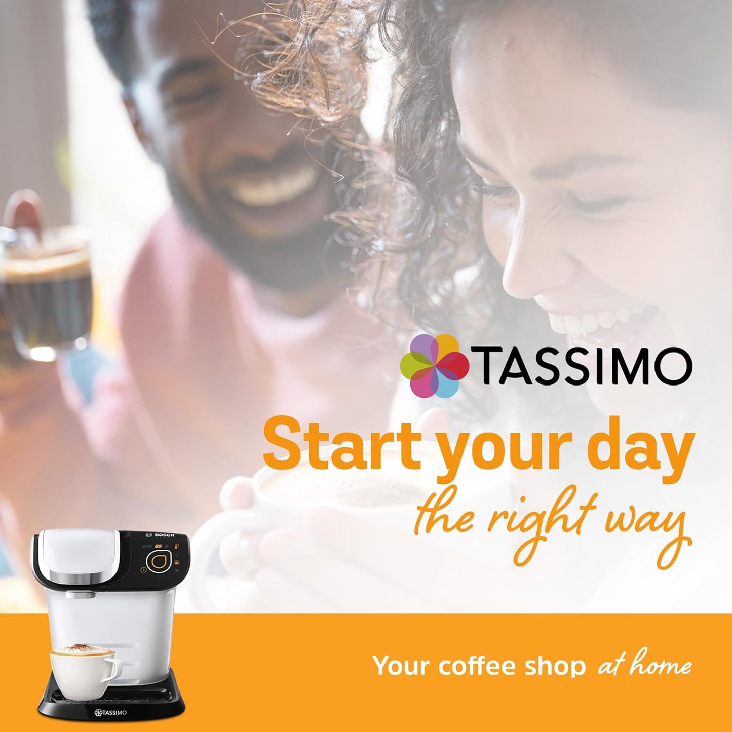 Tassimo Costa Cappuccino Coffee Pods x 8 (Pack of 5, Total 40 Drinks)