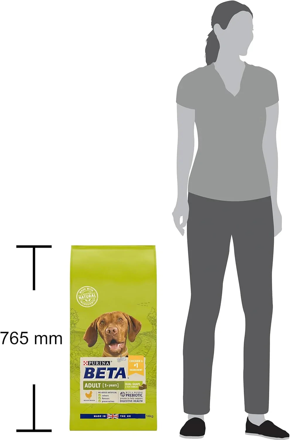 Beta Adult Rich in Chicken Dry Dog Food – 14kg