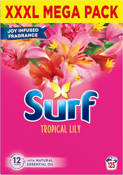 Surf Tropical Lily Washing Powder - 6.25kg (125 Washes)