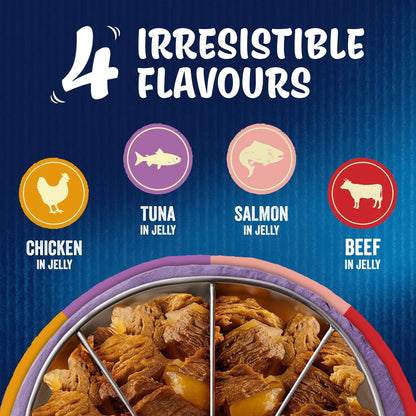 FELIX As Good As it Looks Favourites Selection in Jelly Wet Cat Food 120x85g